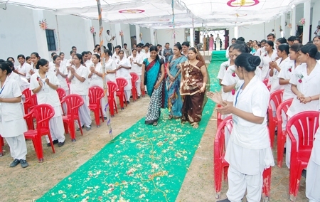 MJM Nursing College Day Satna